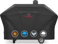 Comnova Pellet Grill Cover for Camp Chef 36 Series with Sidekick - 600D Premium Smoker Cover Waterproof Heavy Duty for Camp Chef Woodwind 36 / Pro 36 with Sidekick Sear or Sidekick Flat Top, and More