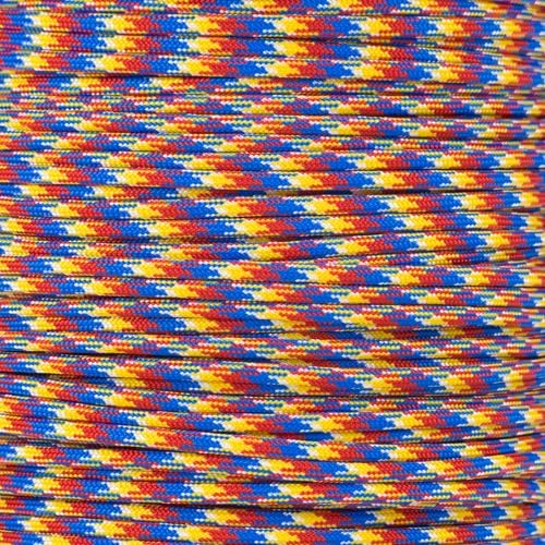 Paracord Planet 550 Paracord – 200+ Colors – Hanks from 10-100 Feet and Spools of 1000 Feet – Great Multi-Use Cord!