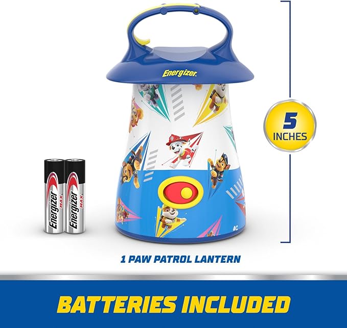 Energizer PAW Patrol Kids LED Lantern, Great Light for Kids, Batteries Included