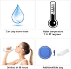 REDCAMP 4 Gallon/15L Portable Water Container with Spigot,Camping Water Jug,Camping Water Container, Large Water Tank,Portable Emergency Water Storage for Camping,Car,Hiking,Hurricane Supplies