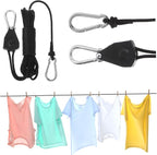 UPKOCH Metal Hanging Cord for Outdoor Lights – Adjustable Utility Rope for Clothesline Tent Storage and Camping Essentials – Sturdy and Versatile Hanging Light Cord