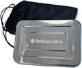 Below Zero Deluxe Stainless Steel Reusable Cooling Pack | Durable Ice Pack Lasts 48 Hours, Ice Pack for Bento, Lunch Bags, Coolers, Picnics, Camping, Beachgoers, Sporting Events | Longest Lasting
