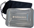 Below Zero Deluxe Stainless Steel Reusable Cooling Pack | Durable Ice Pack Lasts 48 Hours, Ice Pack for Bento, Lunch Bags, Coolers, Picnics, Camping, Beachgoers, Sporting Events | Longest Lasting