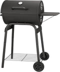 Barrel Charcoal Grill, Large Charcoal Grills with Side Shelf, Outdoor BBQ Grill,Perfect for Backyard Camping, Patio Parties, and Picnics