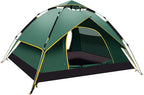 SFKLYU Outdoor Camping Tent 3/4 Person Waterproof Camping Tents Windproof Outdoor Backpacking Tent for Travel Hiking