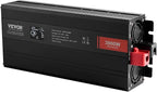 VEVOR 3000W Pure Sine Wave Inverter, DC 12V to AC 120V Power Inverter for Truck RV Off-Grid, Car Inverters with 4 AC, 2 USB, Type-C Port, LCD Display and Remote Controller for Large Home Appliances