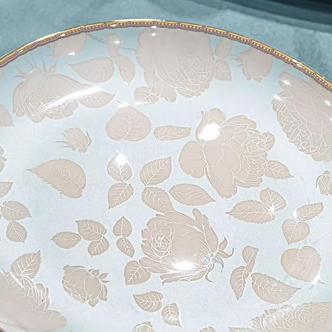 Camping Plates Creative Bone China Dinner Plate Home Steak Breakfast Tableware Decorative Plate