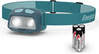 Energizer HDL40 LED Headlamp, Great Hands-Free Light for Outdoors, Multi-Colored Waterproof Headlamp Flashlight with Red Mode, 3 AAA Batteries Included