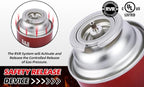 Butane Fuel Canisters for Portable Camping Stoves