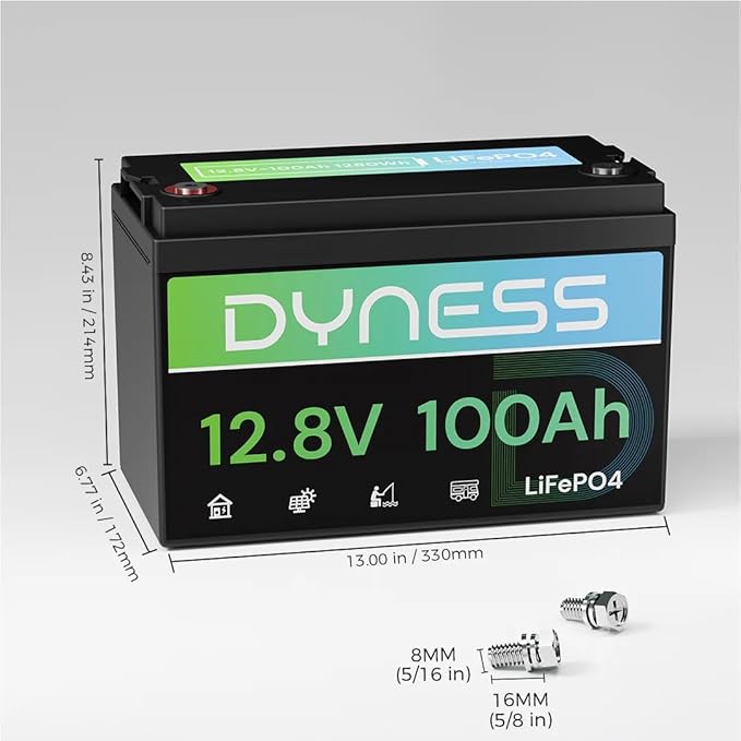 12V 100Ah LiFePO4 Lithium Battery BCI Group 31 with Low-Temp Protection, A+ Grade Cell Built-in 100A BMS, 12.8 Volt Lithium Battery Perfect for RV, Solar System, Off-Grid, Home Energy Storage