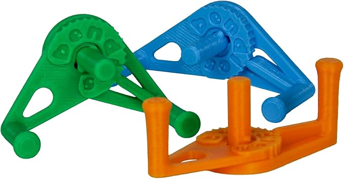 Bendies LST Plant Training Clips 50 Pack - v2.0 Adjustable Low Stress Support Clips for Stem Bending, Grow Tent, Plant Ties & Gardening Accessories