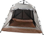 Pop Up Camping Tent, Automatic Setup Sun Protection Tent with Removable Rain Fly and Carry Bag, for Family Outdoor Camping Backpacking Hiking