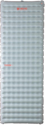 NEMO Equipment Tensor All-Season Ultralight Insulated Sleeping Pad - Regular Wide (72"x25") - Blade / Spicy Orange