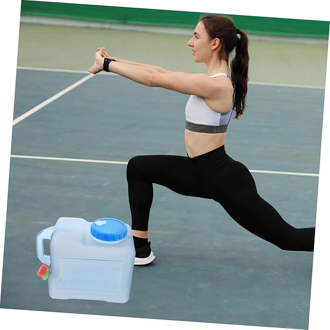 TOYANDONA Portable Water Jug for Camping Outdoor Bucket Water Filtration Capacity Storage