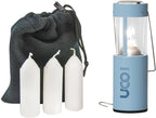 UCO Original Candle Lantern Value Pack with 4 Candles and Storage Bag, Original Collapsible Candle Lantern for Camping & Emergency Preparedness