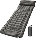 Compact Camping Sleep Pad - Self-Inflating Air Mattress for Backpacking, Hiking Trips, Portable Waterproof 40D Nylon TPU Bed Mat Outdoor Gear
