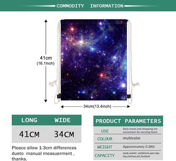 Upetstory Highland Cow Drawstring Backpack Cinch Gym Bags Storage Backpacks Sting Bag Casual Daypack PE Kit Sports Rucksack for Outdoor Hiking Cycling Camping Running