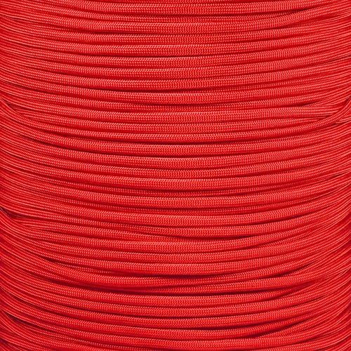 Paracord Planet 550 Paracord – 200+ Colors – Hanks from 10-100 Feet and Spools of 1000 Feet – Great Multi-Use Cord!