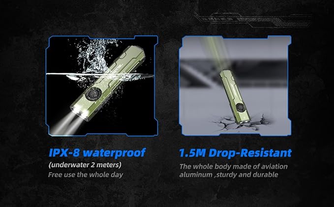 JETBeam E26 EDC Flashlight 1800 Lumens USB C Rechargeable with Green Beam,UV and White LED Combo,Portable Pocket Lights Triple Sources for Outdoors Emergency Working,Pet Urine,Stain Detecton