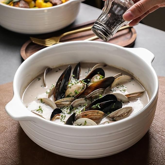 Camping Plates Ceramic Dinner Plates, Dining Bowls, Restaurant Service, Tableware, Serving Decorative Plate(10.5in)