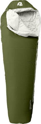 Retrospec Dream Mummy Sleeping Bag - 5, 15, & 30°F Cold Weather Camping & Travel Essential Gear with Water - Resistant Shell & Synthetic Fill - Zippered Pocket & Stuff Sack