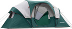 HIKERGARDEN 10 Person Camping Tent - Portable Easy Set Up Family Tent for Camp, Windproof Fabric Dome Tent Outdoor for Hiking, Backpacking, Traveling-14'x11'x74in(H)