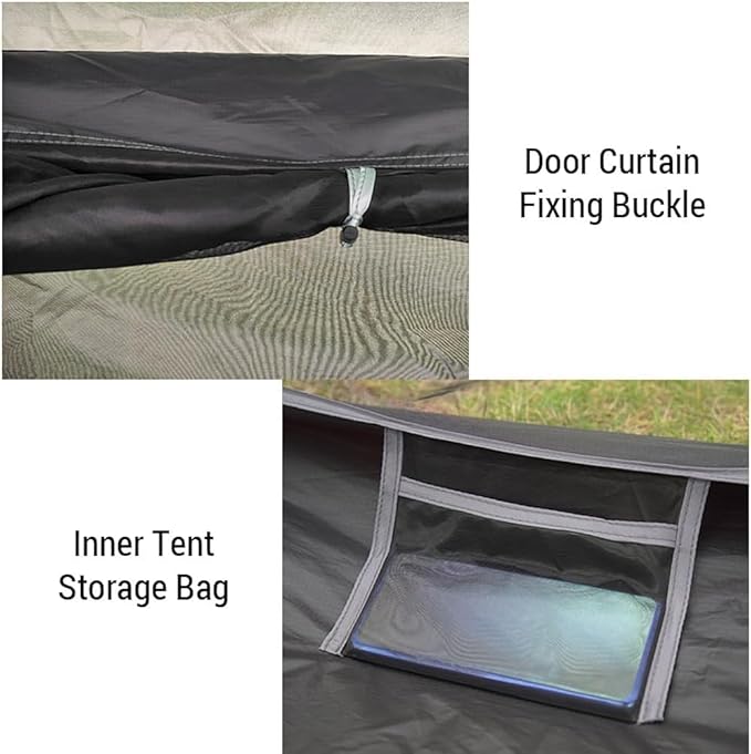 Waterproof Backpacking Tent Set Windproof 1/2 Person Tent Double Layer Camping Tents,Double Layer Tents
