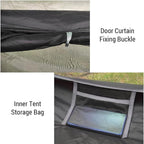 Waterproof Backpacking Tent Set Windproof 1/2 Person Tent Double Layer Camping Tents,Double Layer Tents