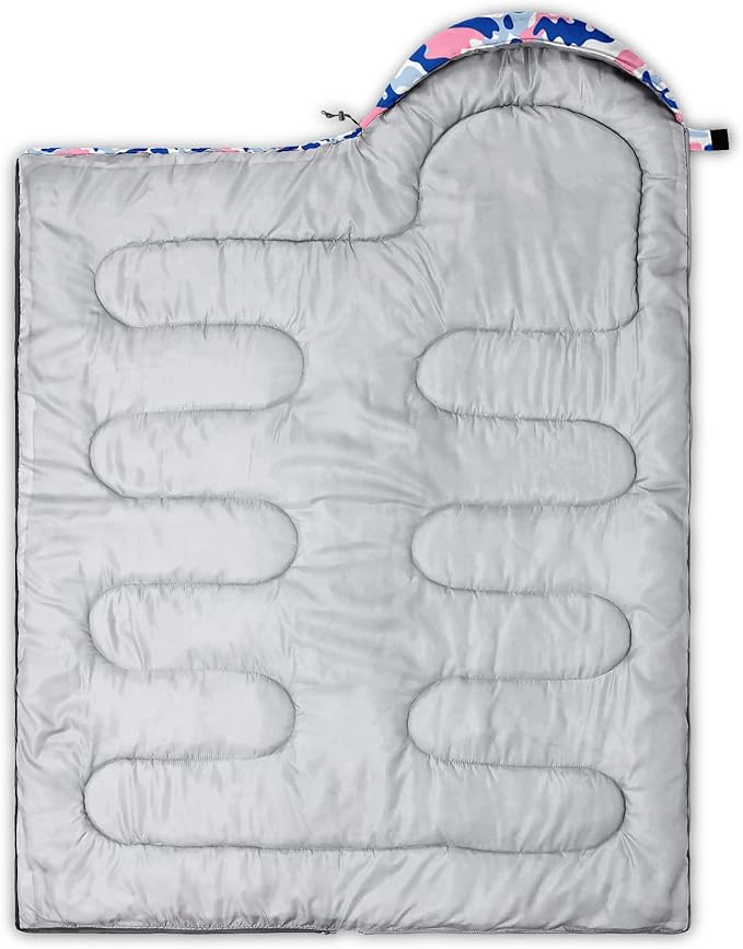 HOSIMA Butterfly Sleeping Bags for Adults and Kids for Camping,Black Gothic Ultralight Sleeping Bag for Cold Weather Summer.