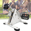 100W Hand Crank and Foot Pedal Power Generator with USB Interface - Portable Bicycle Charger for Camping, Hiking, and Emergency Power Supply