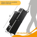 10 x 10 x 48in Canopy Roller Bag for Pop Up Canopy Tent with Sturdy Handles and Pocket, Wheeled Storage Bag for 10 x 10 Canopy Tent, Tent Bag Replacement Part, 800D Waterproof Oxford Fabric