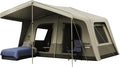 Turbo Heavy-Duty Camping Tent – Quick-Setup 4-Season Family Tent with Waterproof 150D Shell & Instant Frame – Choose Capacity (HD 300/HD 450) & Color