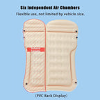 Car Inflatable Air Mattress for Chevrolet Equinox III 2021 2022 2023 2024 Portable Boot Air Mattress Cushion Outdoor Travel Camping Sleeping Gear Accessories,Beige