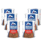 Mountain House Freeze-Dried Pork Sausage #10 Can – 150 Total Servings (6 Cans, 25 Servings Each) – Fully Cooked, Ready-to-Eat Emergency Canned Food Supply – High-Protein Survival Meat for Camping, Hiking & Long-Term Food Storage – 30-Year Taste Guarant...