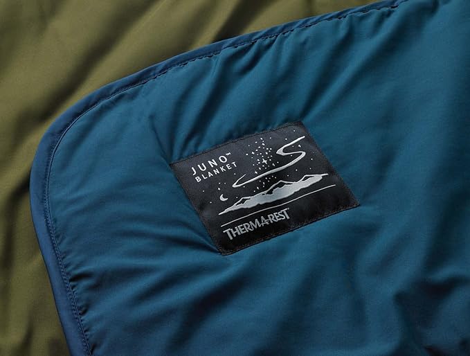 Therm-a-Rest Juno Insulated Camping and Backpacking Blanket, Deep Pacific One Size