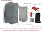 3FULGEAR Lanshan 1 Pro Upgraded Ultralight 1-Person Camping Tent – 3/4 Season, 20D Double-Sided Silicone Nylon, Waterproof, Lightweight for Hiking, Trekking, Climbing