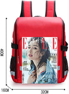 First Aid Kit Package Postpartum Visit Package, Community Care Backpack, Multifunctional Emergency Care Package for Home, Workplace, Travel, Camping, Hiking(Red)
