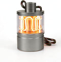 Aluminum Camping Lantern, Rechargeable Ambient Lantern with Paracord Handle & Smooth Dimming, Portable Warm Light for Indoor/Outdoor, Bedroom, Hiking and Emergency, 4'' x 2.4''