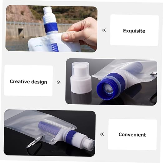 BESPORTBLE Portable Water Bag Outdoor Water Container for Camping Hiking and Daily Use Lightweight Collapsible Design for Hydration The Go