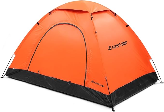 Camping Tent 2/4 Person Tents for Camping Waterproof Windproof Tents for Camping Hiking Backpacking Traveling 2/3/4 Family People Tents for Camping Portable Tent with Carry Bag