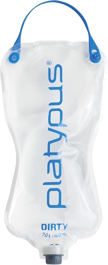Platypus QuickDraw Ultralight 3 Liter Backpacking Gravity Water Filter System