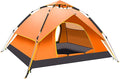 SFKLYU Outdoor Camping Tent 3/4 Person Waterproof Camping Tents Windproof Outdoor Backpacking Tent for Travel Hiking