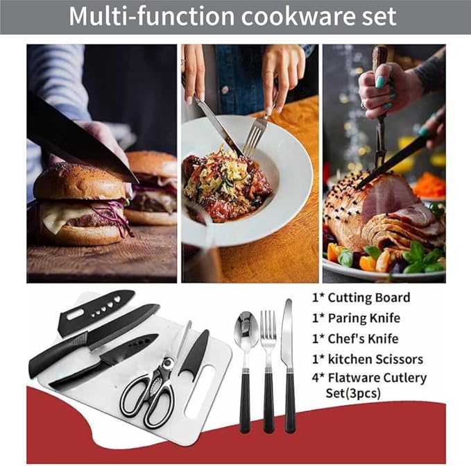 27-Piece Backpack Camping cookware Set, Portable Camping kitchenware Set for Barbecue, Outdoor Cooking, Picnic and Adventure Camping cookware Storage