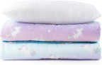 Bunnikins & Clover Toddler Nap Mat with Removable Pillow, Nap Mats for Preschool, Easy Clean Toddler Nap Pad for Kindergarten, Kids Sleeping Bag for Travel Camping