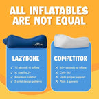 Chillbo Lazybone Inflatable Lounger - Ultimate Inflatable Couch for Maximum Chill - The Perfect Blow Up Couch for Music Festivals Or Lounger for Camping
