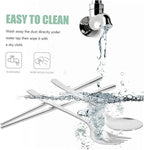 4 Sets Fork Spoon Chopsticks Stainless Steel Spoon Stainless Steel Utensils Set Travel Cutlery Reusable Spoon Spoon Fork Chopstick Portable Tableware Green Chopstick Rest