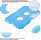 Cold Ice Pack Brick Reusable Long Lasting Cool Slim Thin Freezer Pack Cooler for Lunch Boxes Bag