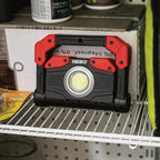 NEBO OMNI 2K Rechargeable Work Light | 2000 Lumens COB, 6 Light Modes, Rotating Magnetic Handles, Built-In Power Bank, Water Resistant, Portable Camping Lantern, Includes USB-C Charging Cable