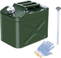 5 Gallons Metal Water Can 20liters Stackable Container, Portable Suitable for Outdoor Travel, Car Camping, Emergency Backup (Not For Drinking Water)