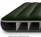 Intex 64763E Dura-Beam Standard Downy Air Mattress: Fiber-Tech Queen Size Built-in Foot Pump 10in Bed Height 600lb Weight Capacity (Pack of 3)